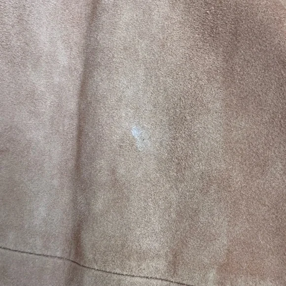 Eileen fisher 100% goat suede open cut jacket Womens size small - Picture 8 of 9